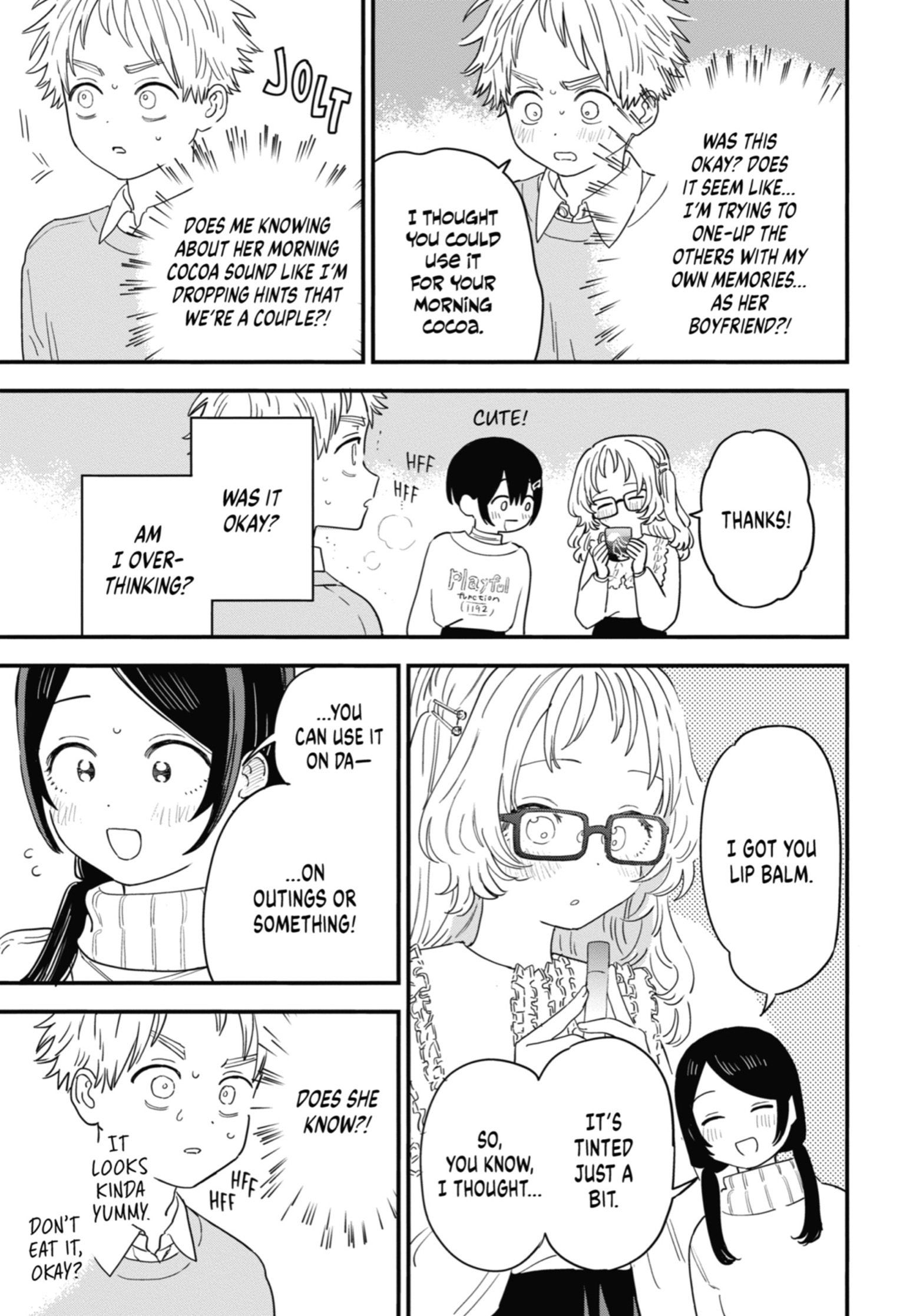 Suki na Ko ga Megane wo Wasureta, Chapter 97 image 09